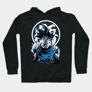 Blue DBZ hero Hoodie